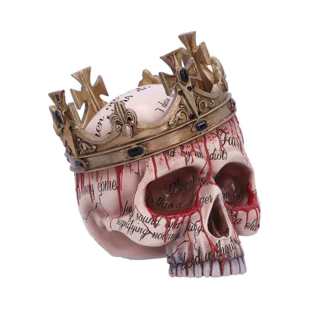 Nemesis Now - Macbeth 15cm Figurine - Crâne - Multicolore
